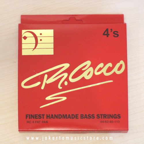 R Cocco 4 FAT PAK STainless Steel Strings