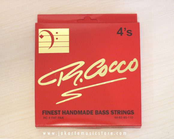 R Cocco 4 FAT PAK STainless Steel Strings
