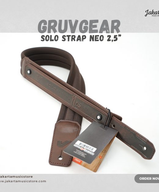 gruvgear solo strap 2,5 brown