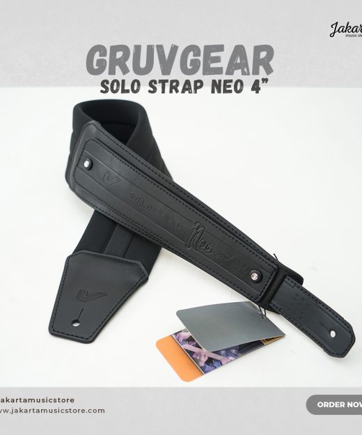 gruvgear solo strap 4 black